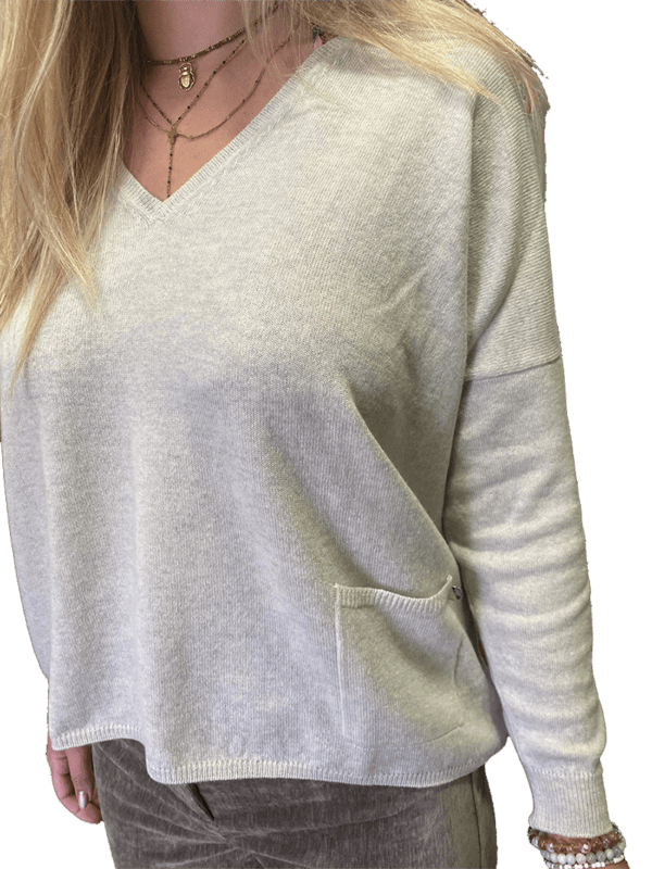 Pull fin laine et cachemire