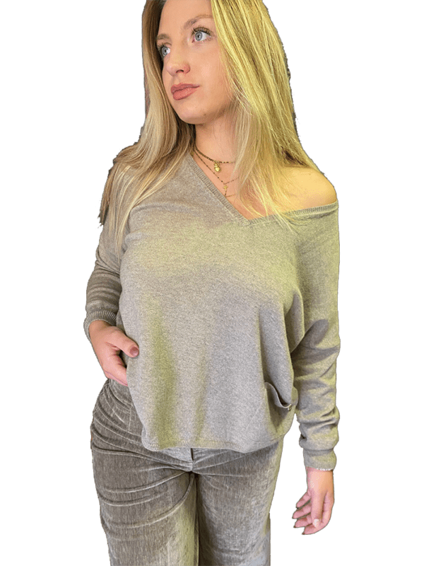 Pull fin laine et cachemire